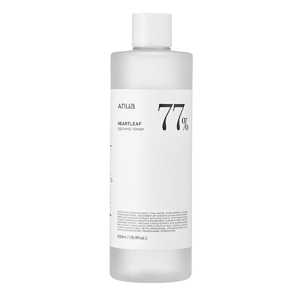 Heartleaf 77% Soothing Toner 500ml